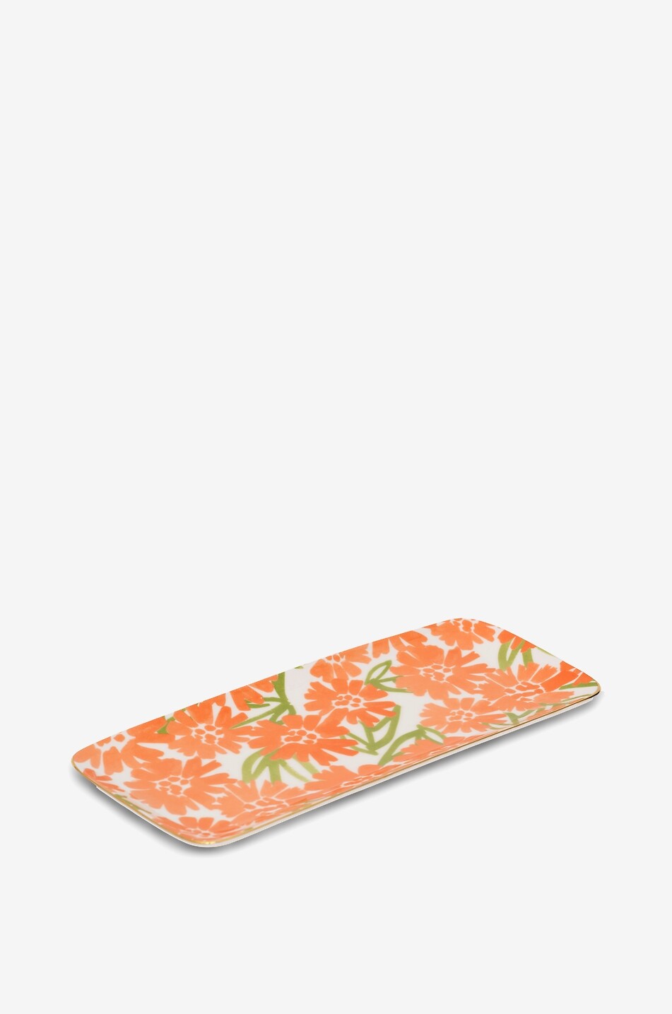 URBAN NATURE CULTURE AMSTERDAM Good Morning stoneware cake plate Home ORANGE 2