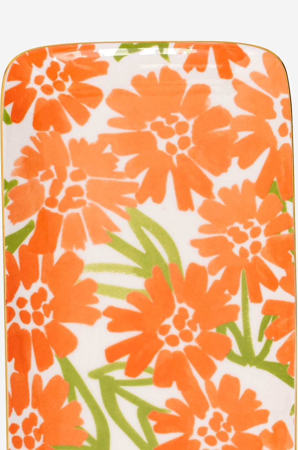 URBAN NATURE CULTURE AMSTERDAM Good Morning stoneware cake plate Home ORANGE 4