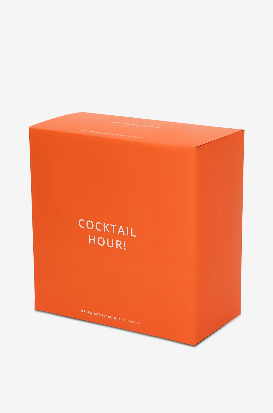 URBAN NATURE CULTURE AMSTERDAM Cocktail Hour set of 2 bicolour gin-tonic glasses - H21 Home MULTI COLOURED 4