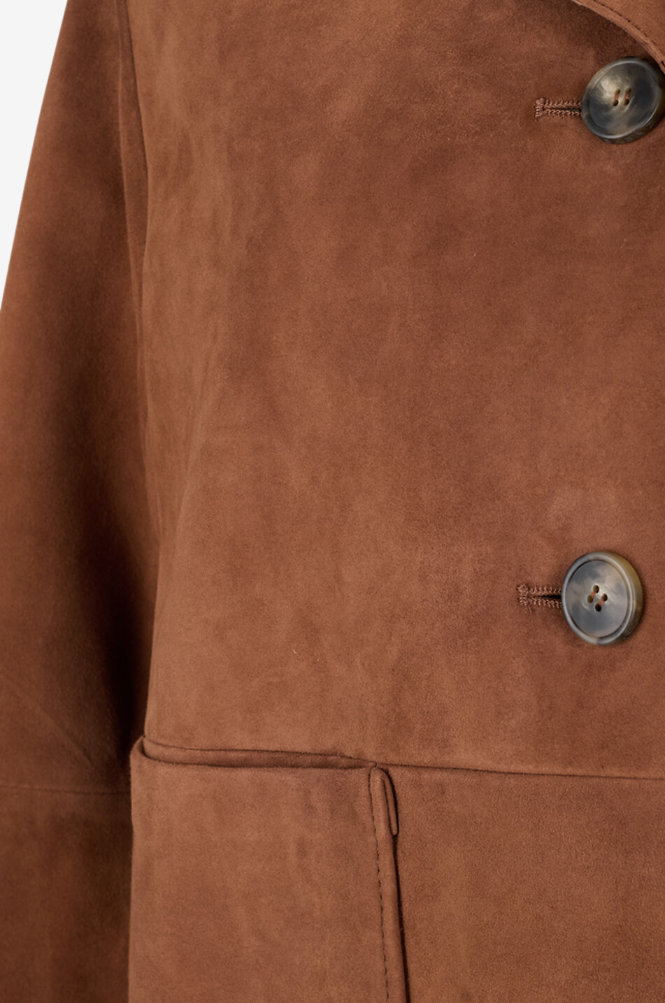 WEEKEND MAX MARA Kurze Jacke aus Ziegenleder Palchi Damen BRAUN 3