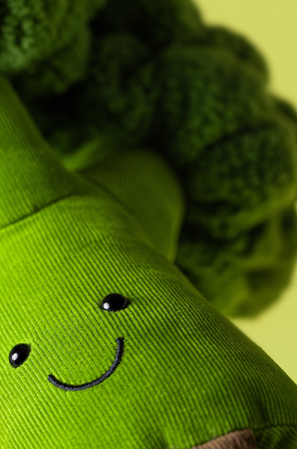 JELLYCAT Brokkoli-Kuscheltier für Kinder Amuseables Broccoli Unisex GRÜN 5