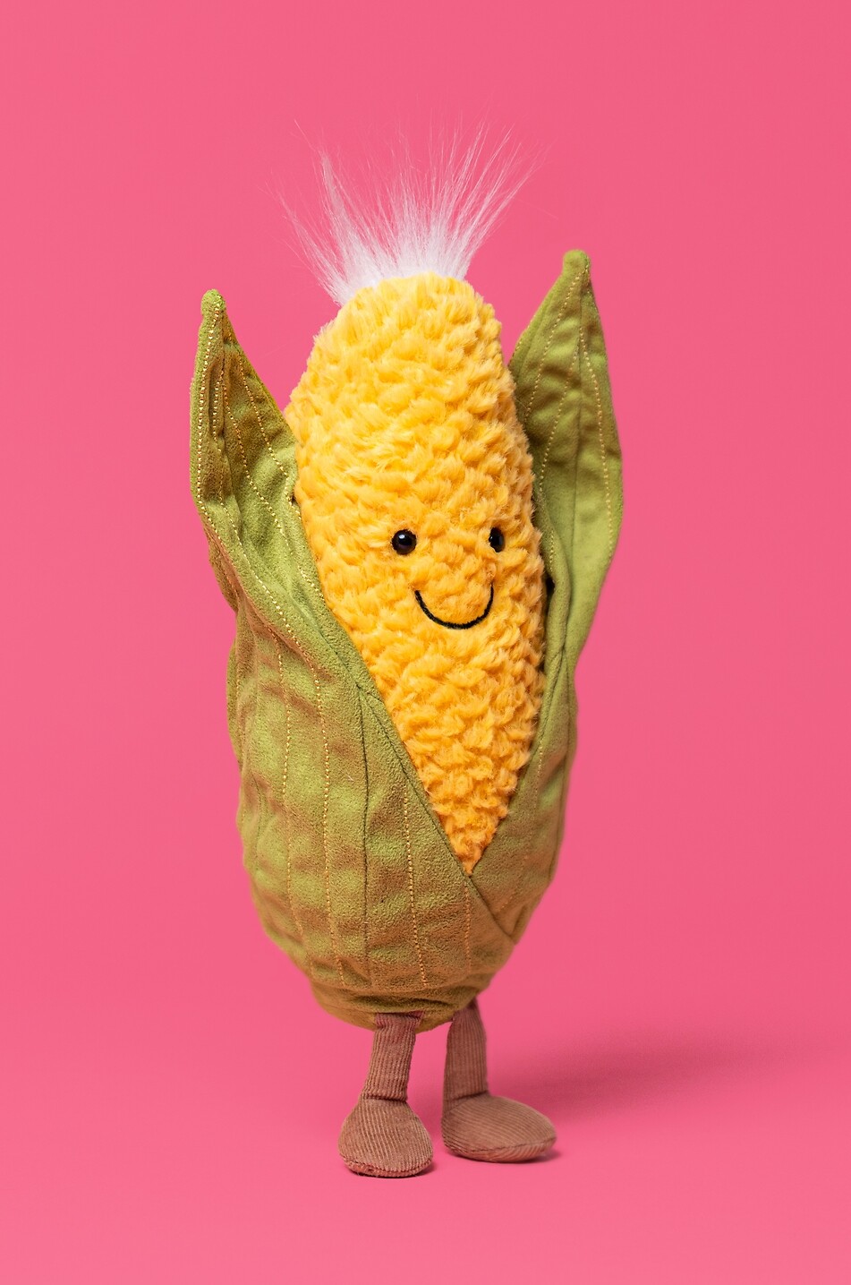 JELLYCAT Peluche épi de maïs enfant Amuseables Sweetcorn Unisexe JAUNE 5