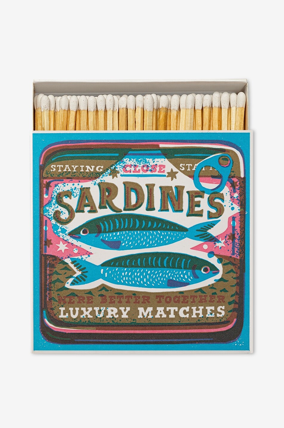 ARCHIVIST Sardine Matches matchbox Home MULTI COLOURED 1