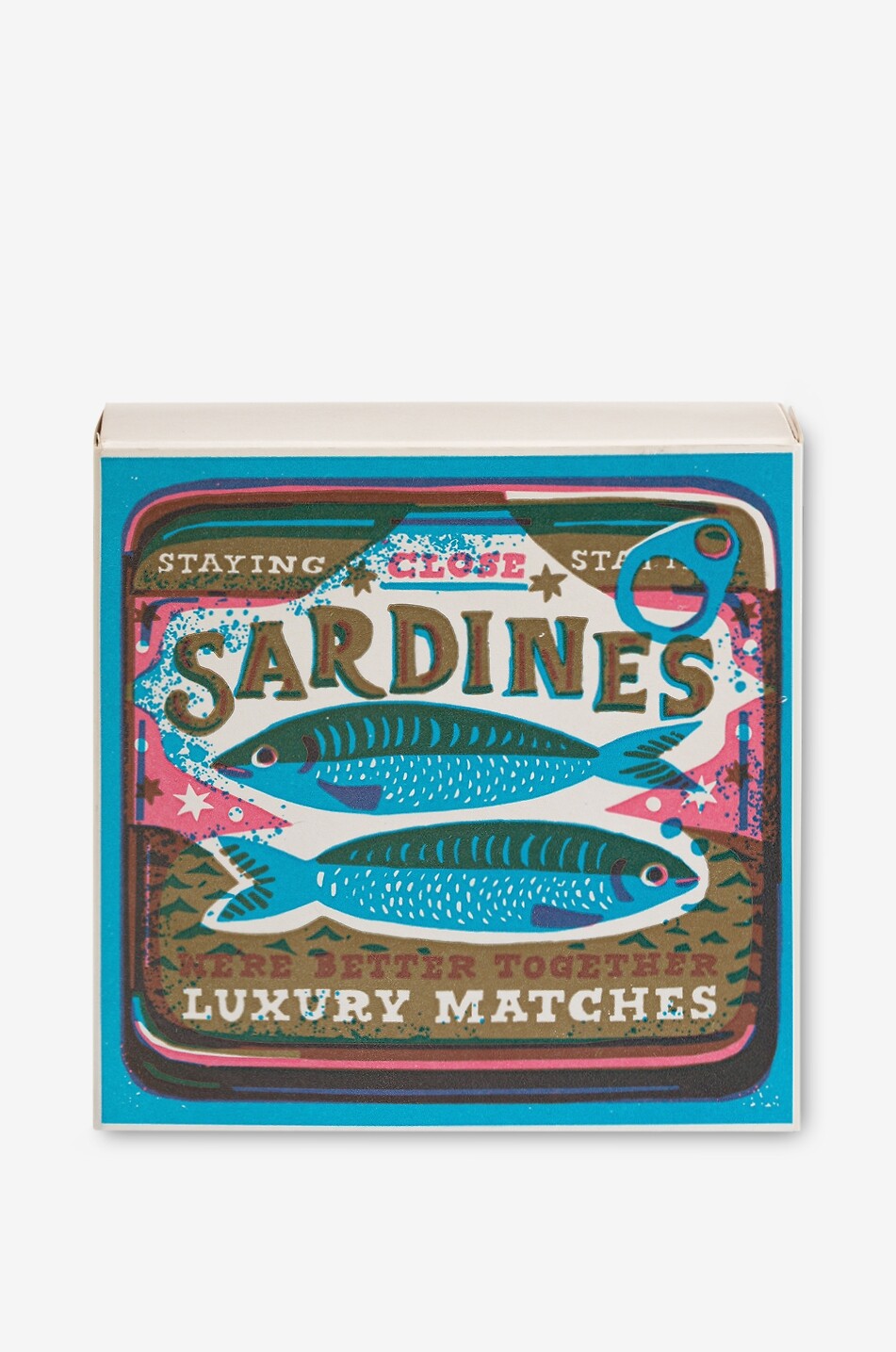 ARCHIVIST Sardine Matches matchbox Home MULTI COLOURED 2