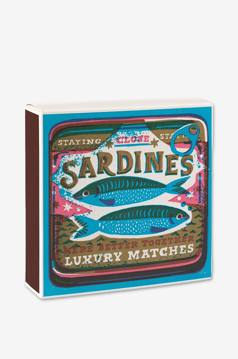 ARCHIVIST Sardine Matches matchbox Home MULTI COLOURED 3