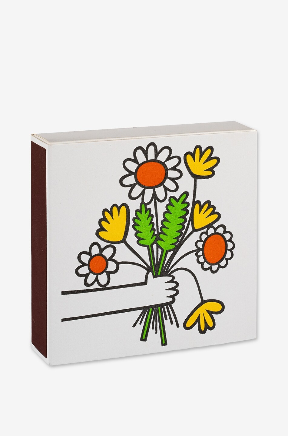 ARCHIVIST Floral bouquet wooden matchbox Home MULTI COLOURED 2