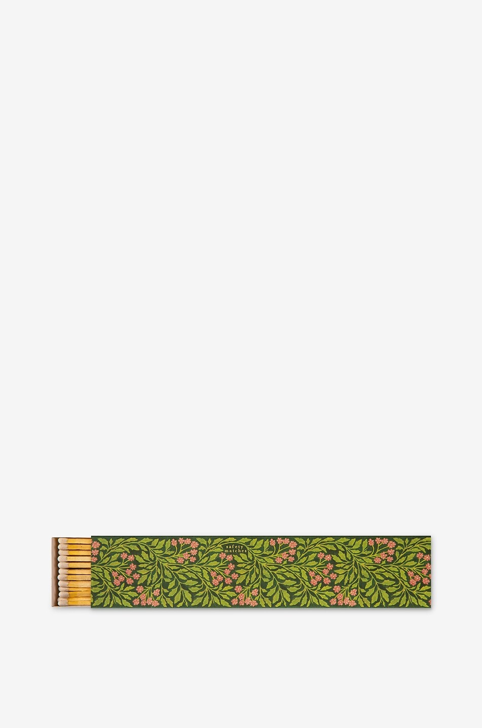 Green Flora box of 45 long matches