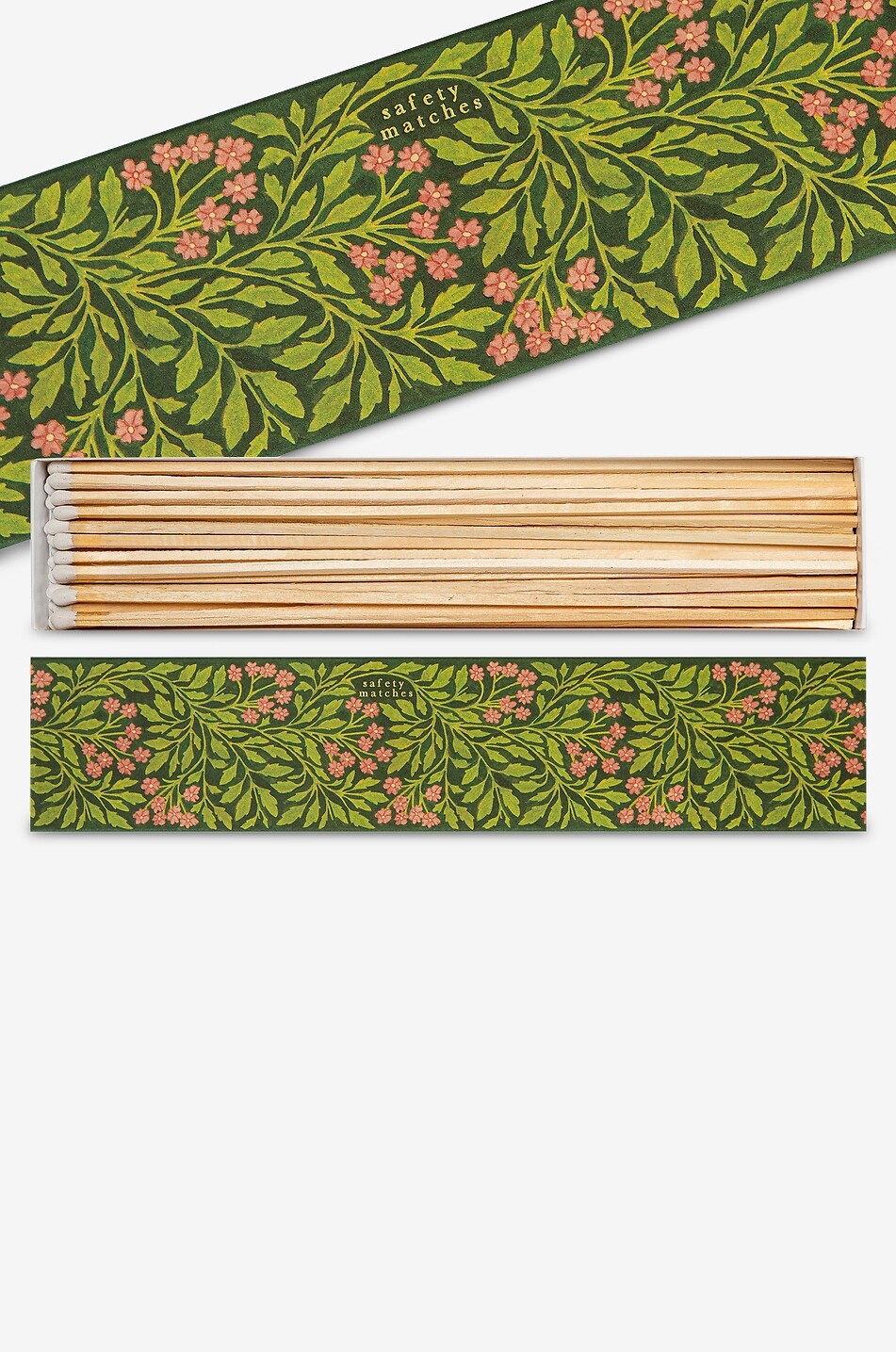 ARCHIVIST Green Flora box of 45 long matches Home GREEN 2