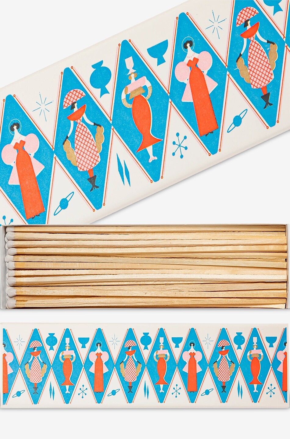 ARCHIVIST Boîte de 45 allumettes longues Cosmic Ladies Maison MULTICOLORE 2