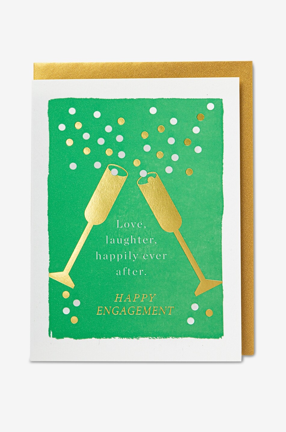 Love Laughter Happily Ever After greeting card