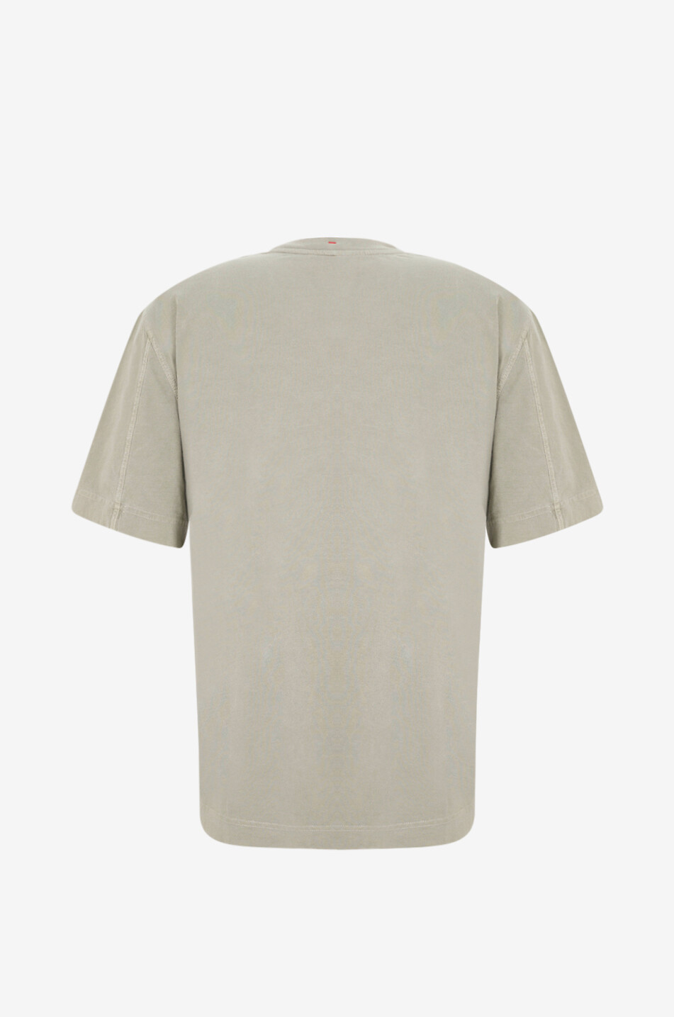 MONCLER GRENOBLE Kurzarm-T-Shirt in ausgewaschener Optik mit Logopatch Herren GRÜN 2