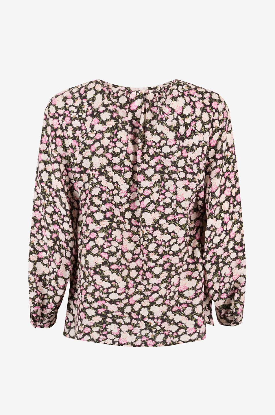 WEEKEND MAX MARA Cinema floral silk blouse with self-tie round neck Women PINK 2