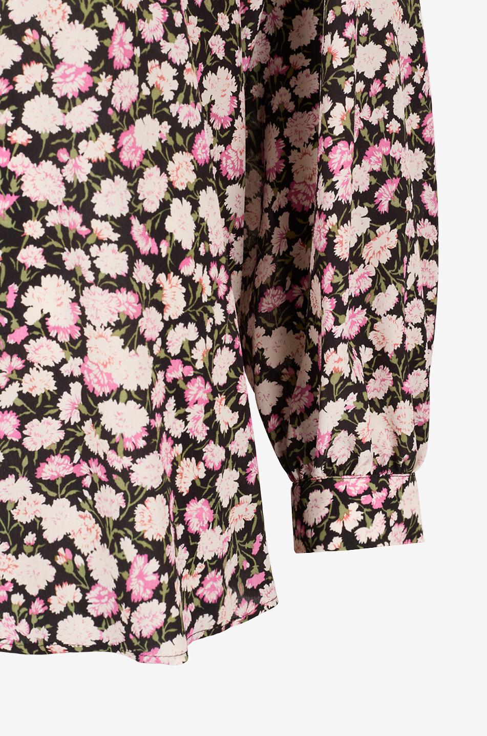 WEEKEND MAX MARA Cinema floral silk blouse with self-tie round neck Women PINK 3