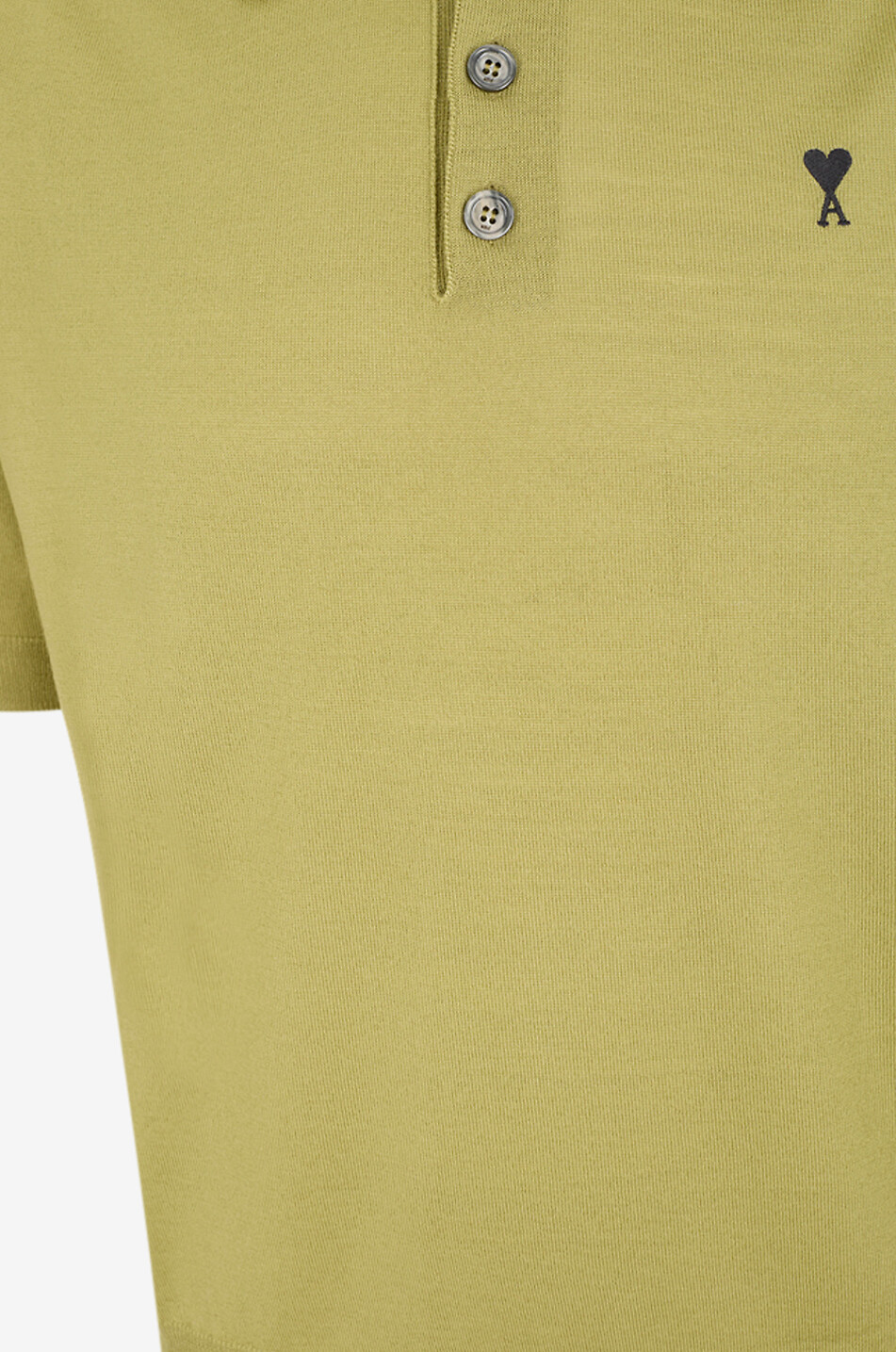 AMI Polo aus Merinowolle Ami de Coeur Herren GRÜN 3