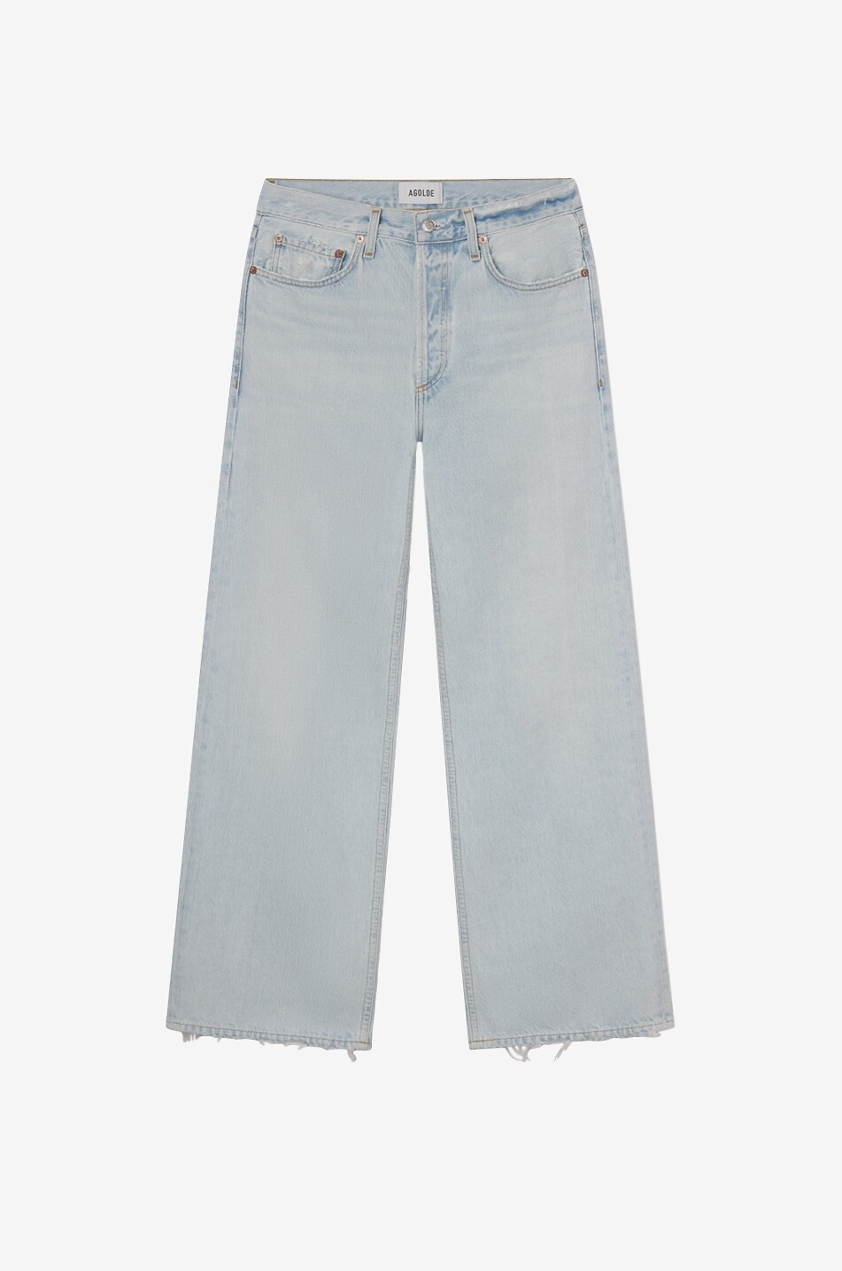 Arc 32 denim curved wide-leg jeans