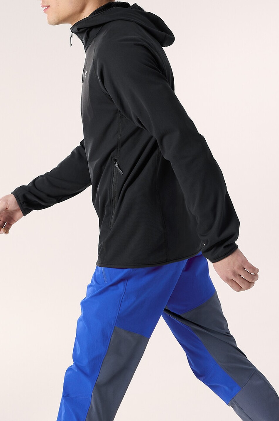ARC'TERYX Veste à capuche en polaire Delta Homme NOIR 4