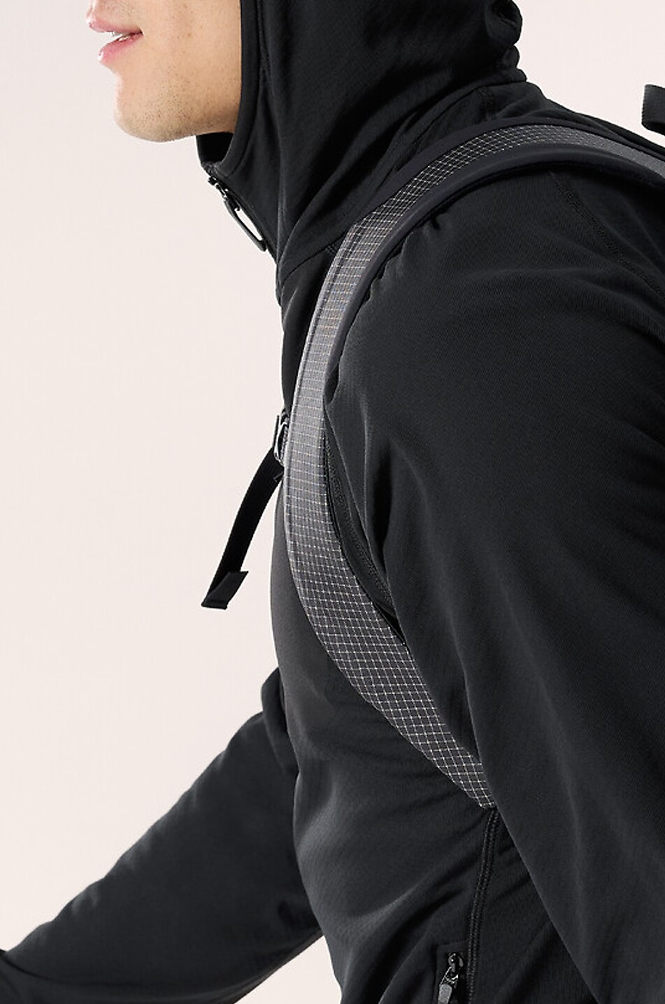 ARC'TERYX Veste à capuche en polaire Delta Homme NOIR 6