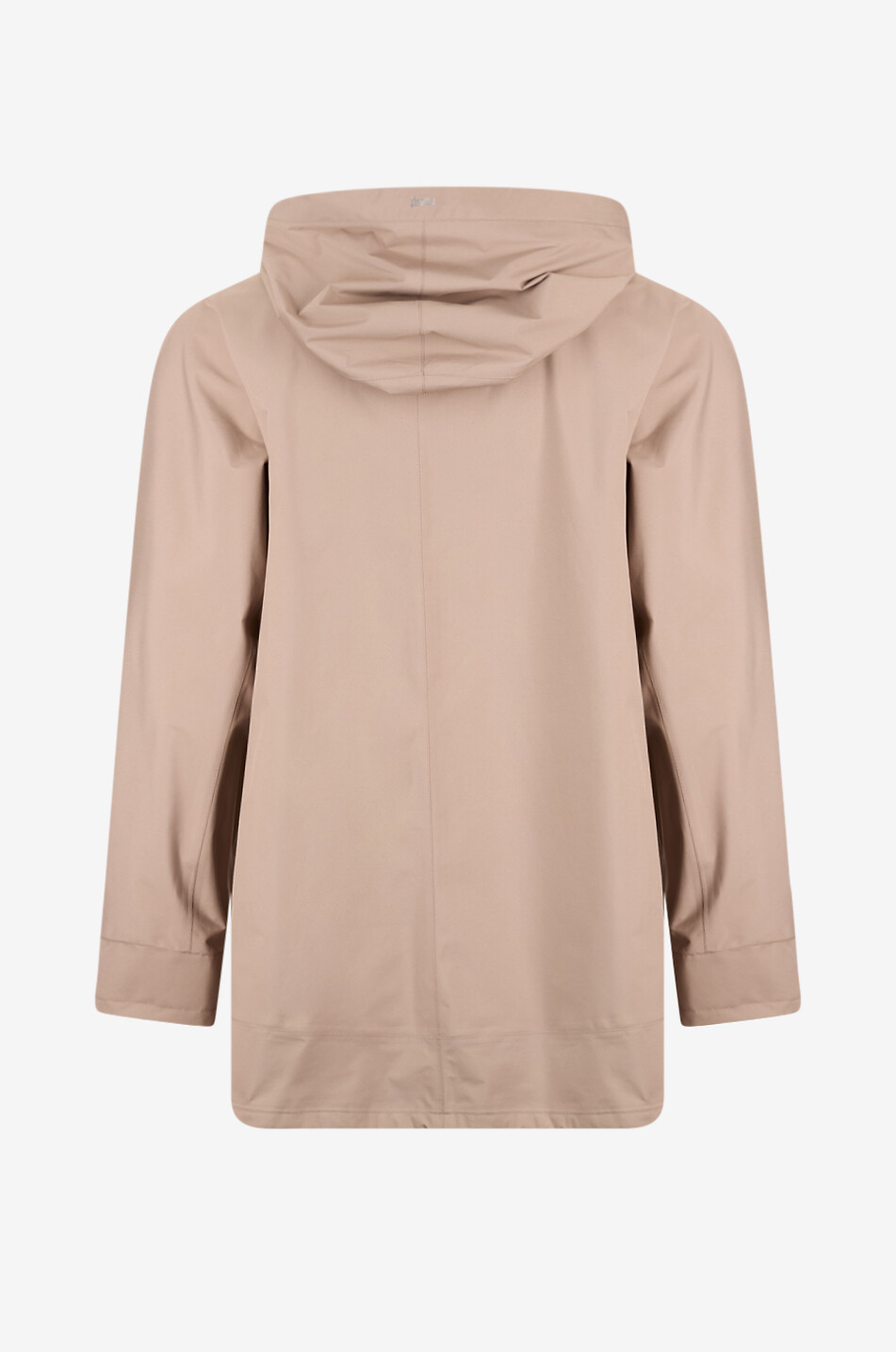 HERNO Kurze Parka mit Kapuze aus technischem Gewebe Damen HELLBRAUN 2