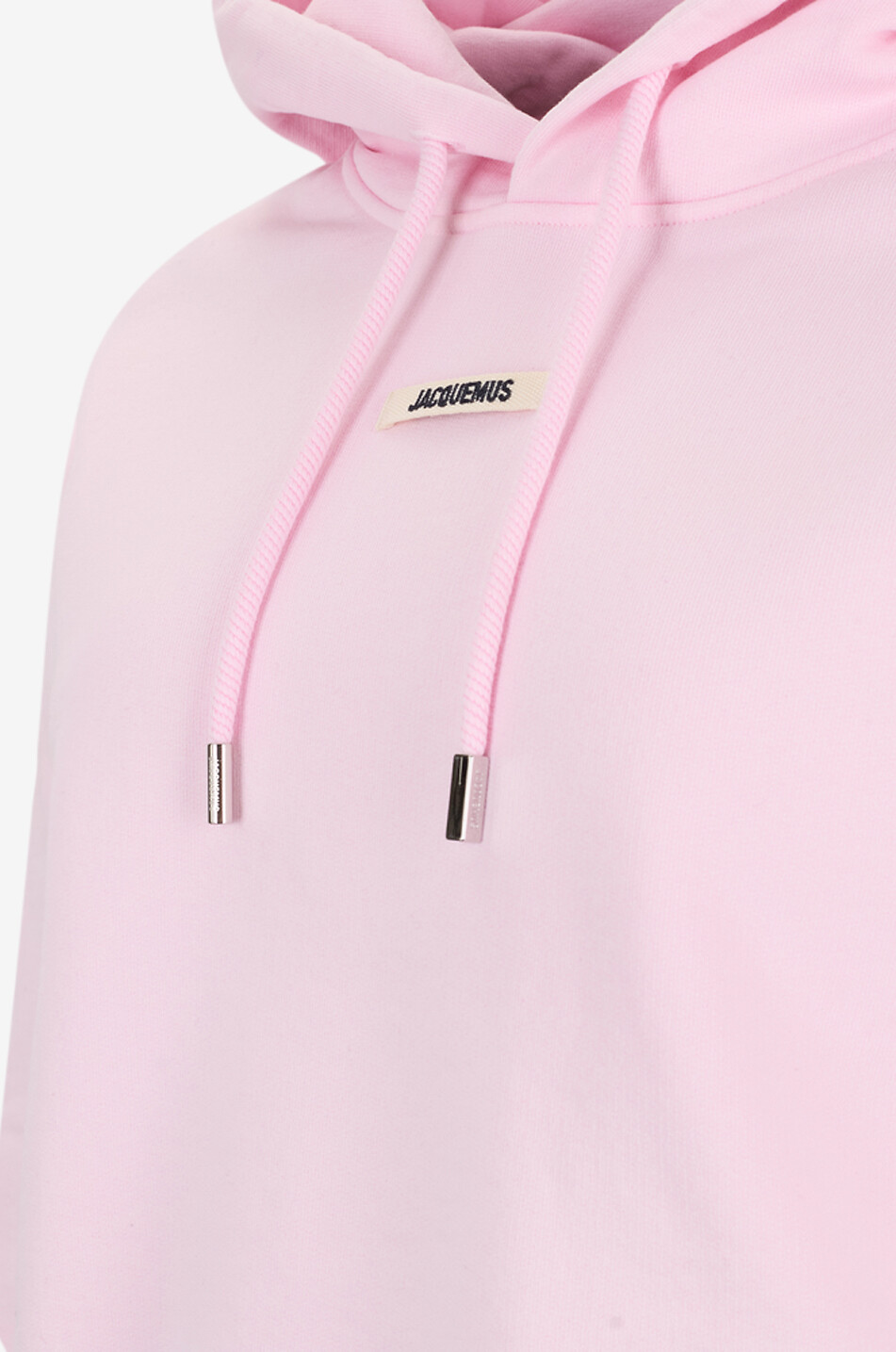 JACQUEMUS Le hoodie Gros Grain hooded sweatshirt Women LIGHT PINK 3