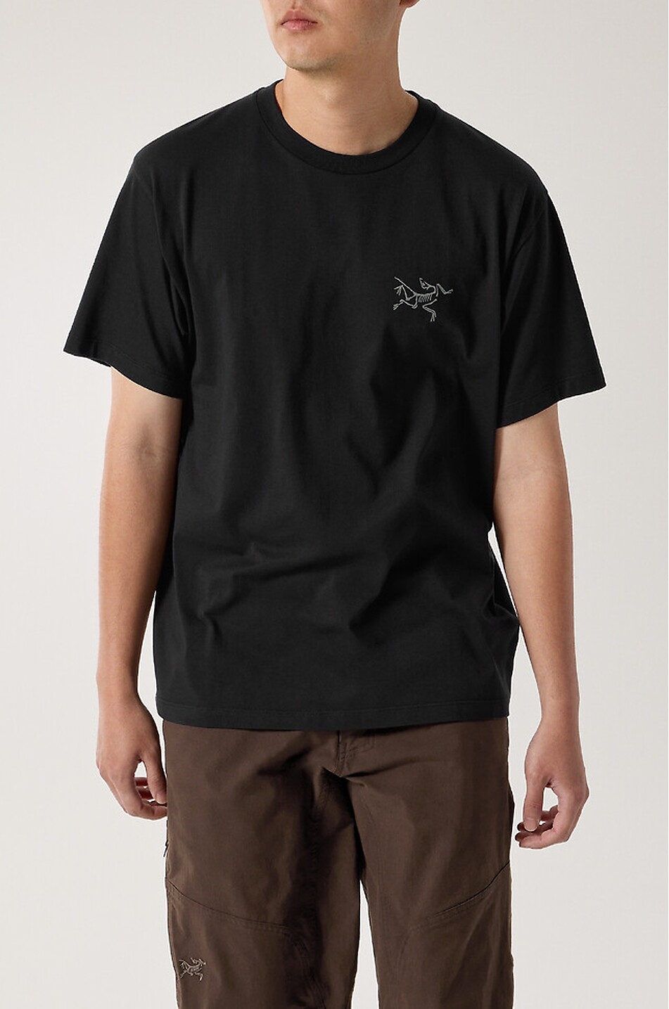 ARC'TERYX Kragg SL cotton crew-neck t-shirt Men BLACK 2