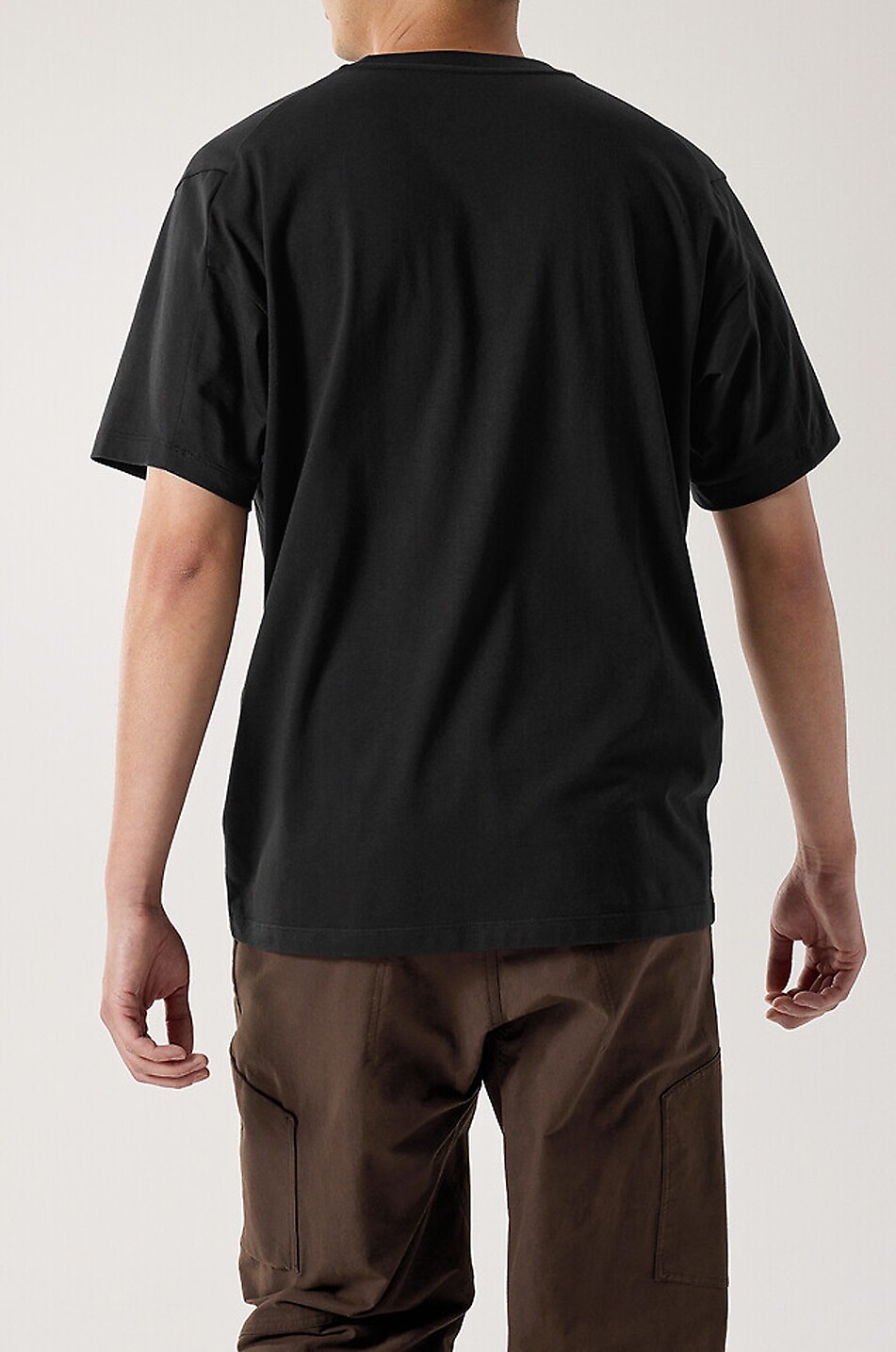 ARC'TERYX Kragg SL cotton crew-neck t-shirt Men BLACK 4