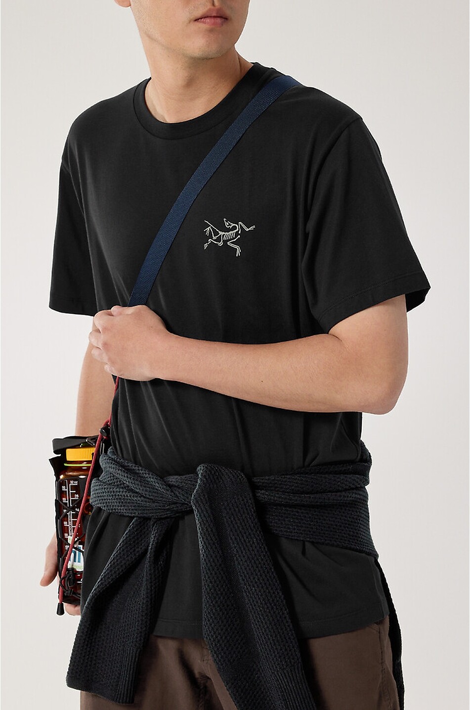 ARC'TERYX Kragg SL cotton crew-neck t-shirt Men BLACK 5