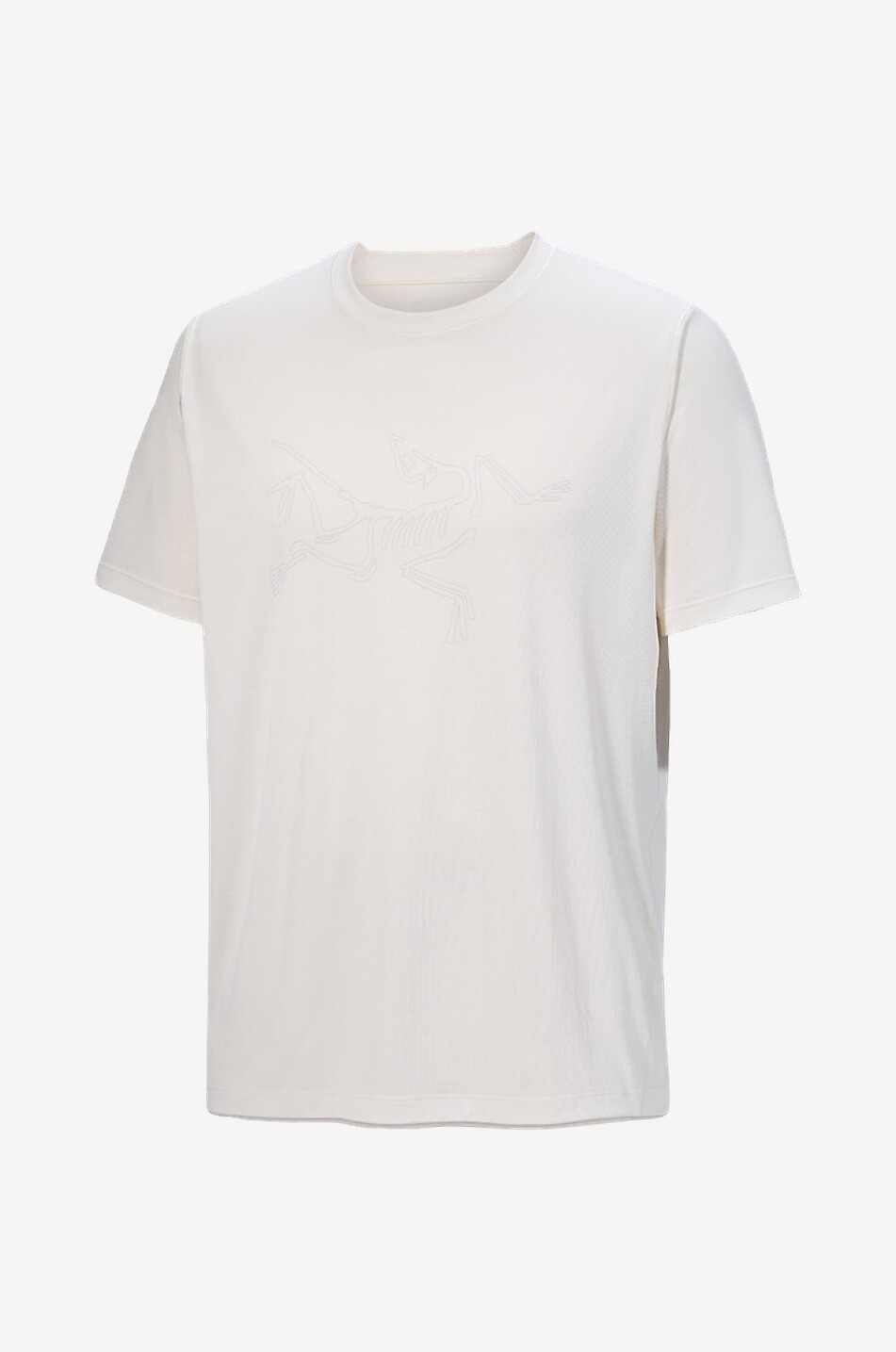 ARC'TERYX Cormac printed round-neck jersey t-shirt Men WHITE 1
