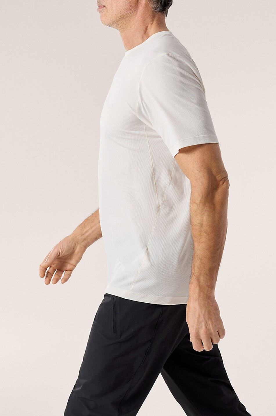 ARC'TERYX Cormac printed round-neck jersey t-shirt Men WHITE 3