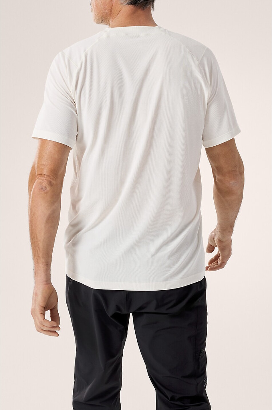 ARC'TERYX Cormac printed round-neck jersey t-shirt Men WHITE 4