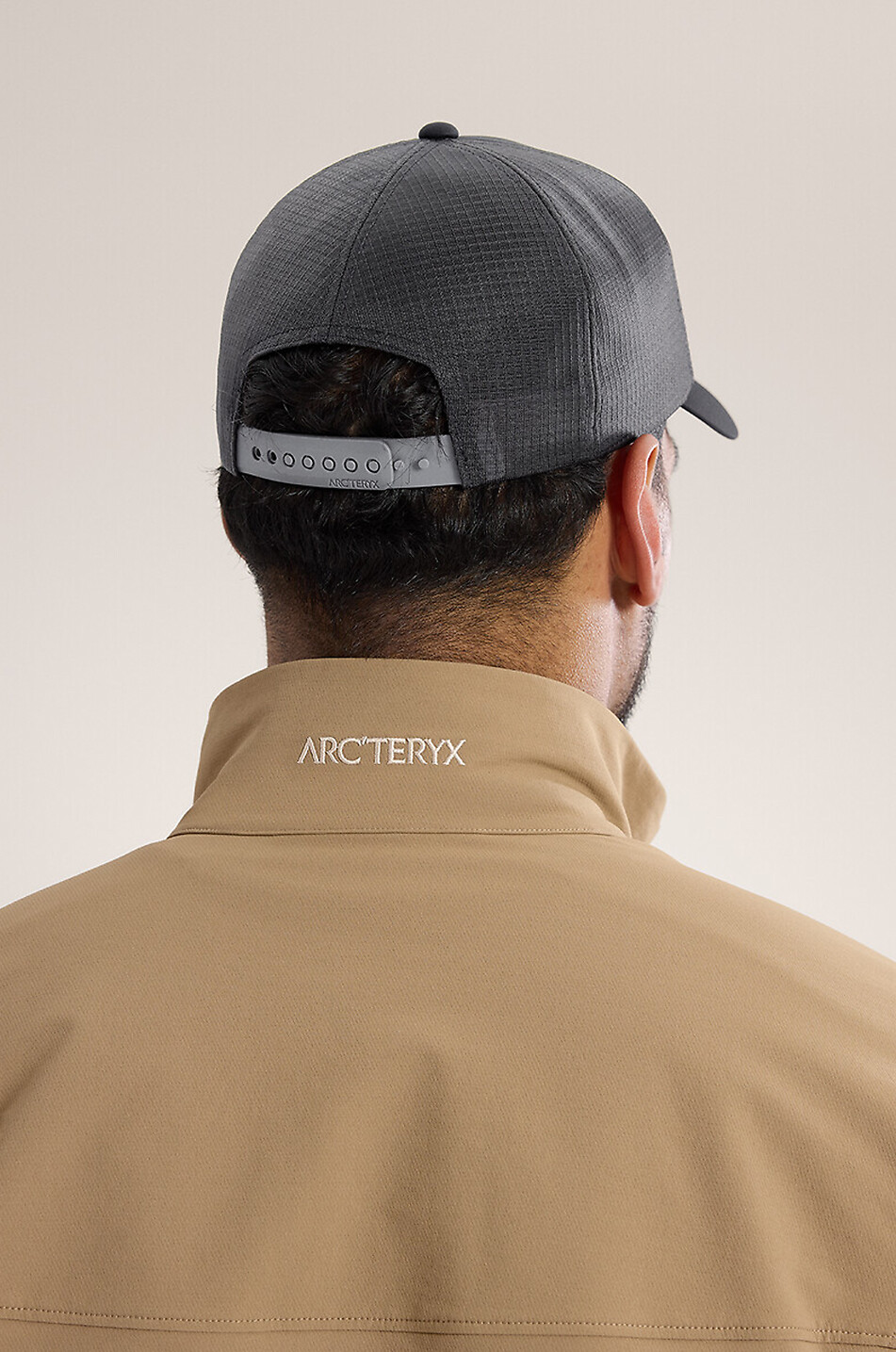 ARC'TERYX Bird Word mesh back trucker cap Men BLACK 5