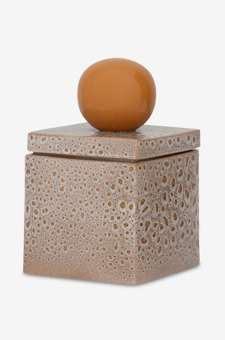 URBAN NATURE CULTURE AMSTERDAM Runa recycled ceramic square box Home BROWN 2