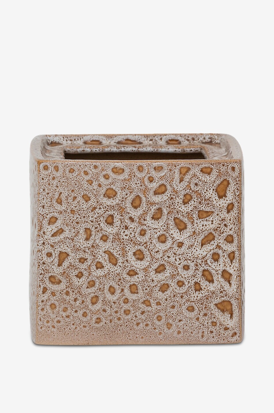 URBAN NATURE CULTURE AMSTERDAM Runa recycled ceramic square box Home BROWN 4