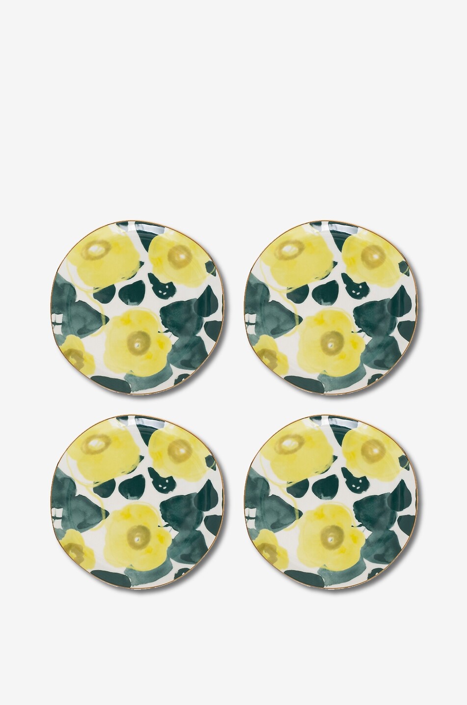 URBAN NATURE CULTURE AMSTERDAM Good Morning Floral Art stoneware plate Home MULTI COLOURED 2