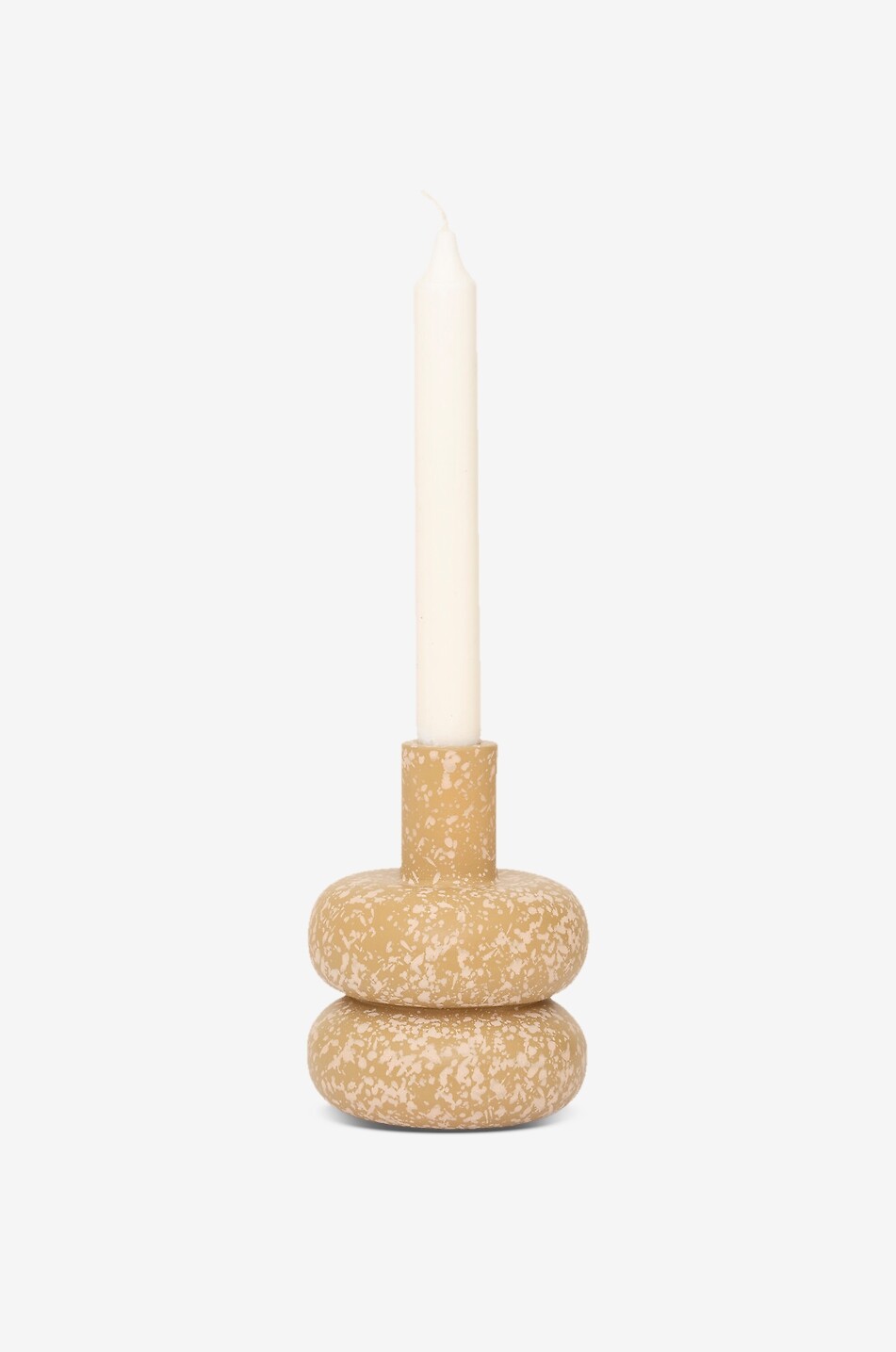 URBAN NATURE CULTURE AMSTERDAM Kerzenhalter aus recycelter Keramik Zody Haus BEIGE 2