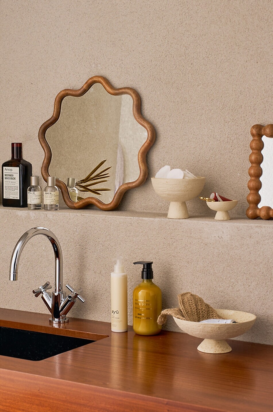 URBAN NATURE CULTURE AMSTERDAM Bolle recycled ceramic bowl Home WHITE 5