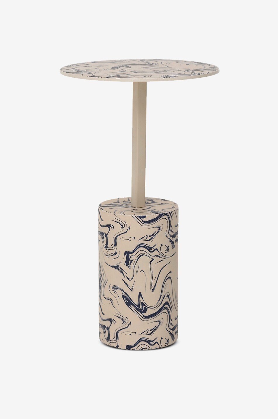 URBAN NATURE CULTURE AMSTERDAM Sten round aluminium side table Home MULTI COLOURED 1