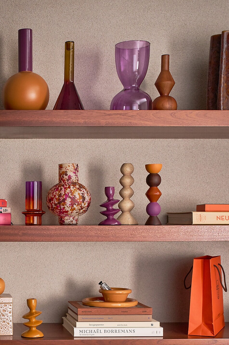 URBAN NATURE CULTURE AMSTERDAM Vase aus recycelter Keramik Favre - H34 Haus BUNT 3