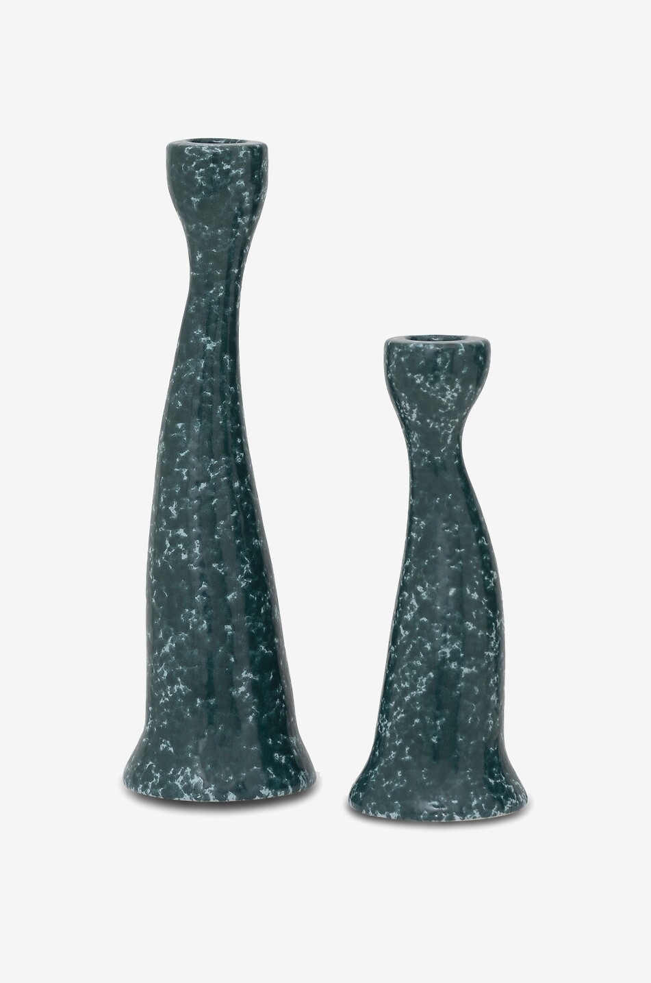 URBAN NATURE CULTURE AMSTERDAM Kerzenhalter aus recycelter Keramik Grace S - H17 Haus BLAU 5