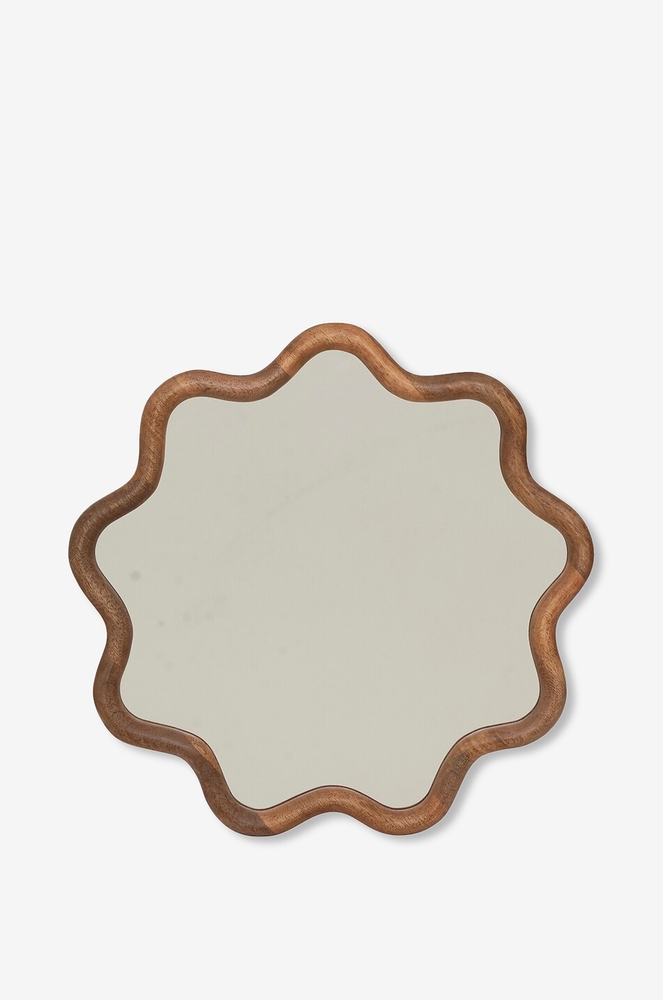 URBAN NATURE CULTURE AMSTERDAM Janna mango wood mirror - D40 Home BROWN 1
