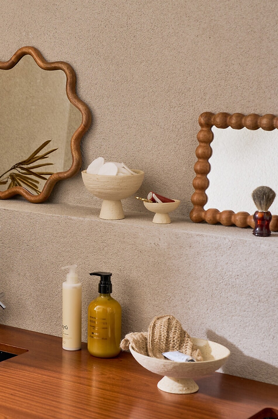 URBAN NATURE CULTURE AMSTERDAM Janna mango wood mirror - D40 Home BROWN 3