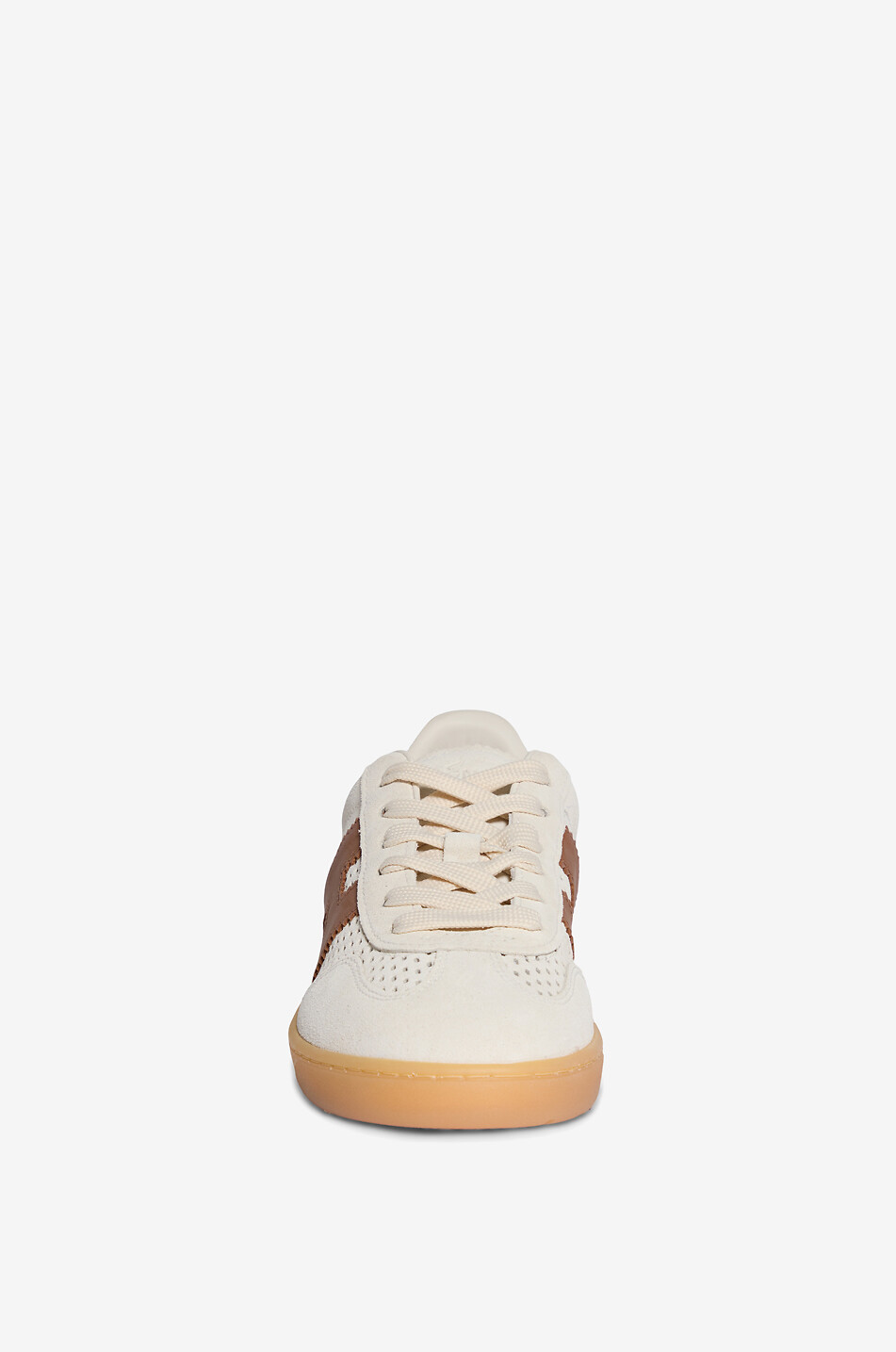 HOGAN Hogan Cool low-top perforated leather sneakers Women EGGSHELL 2