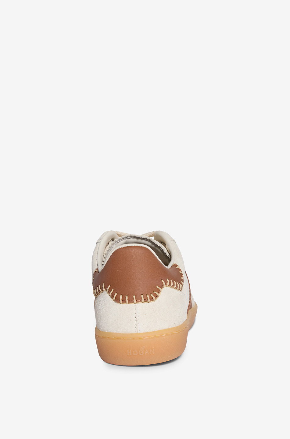 HOGAN Hogan Cool low-top perforated leather sneakers Women EGGSHELL 4