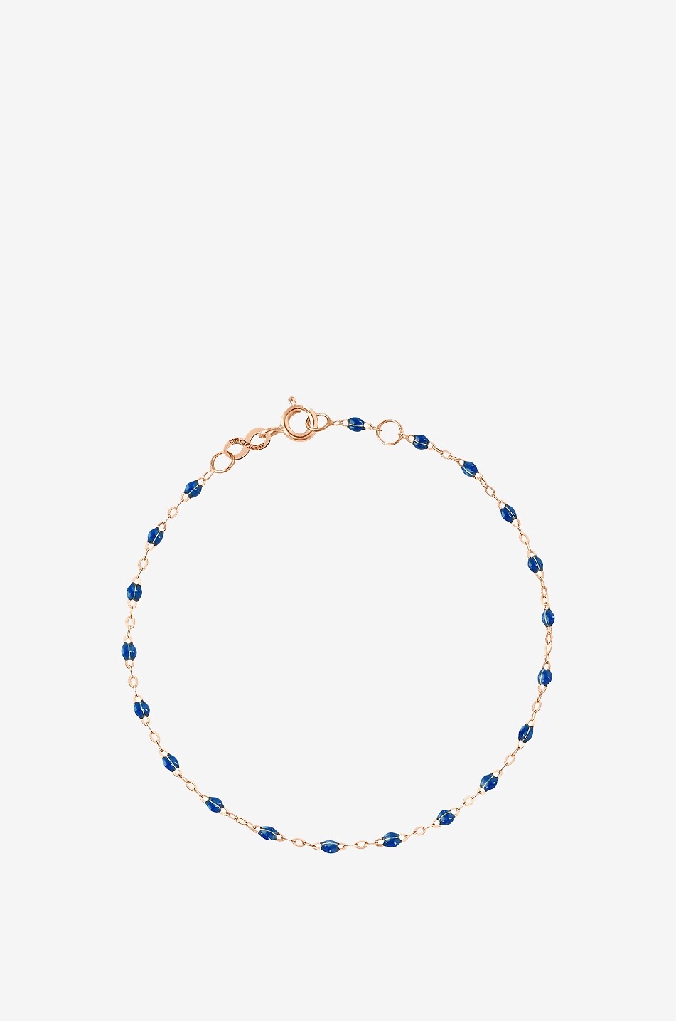 GIGI CLOZEAU Armband aus Roségold und Harz Classique Gigi - Saphir - 17cm Damen BLAU 1