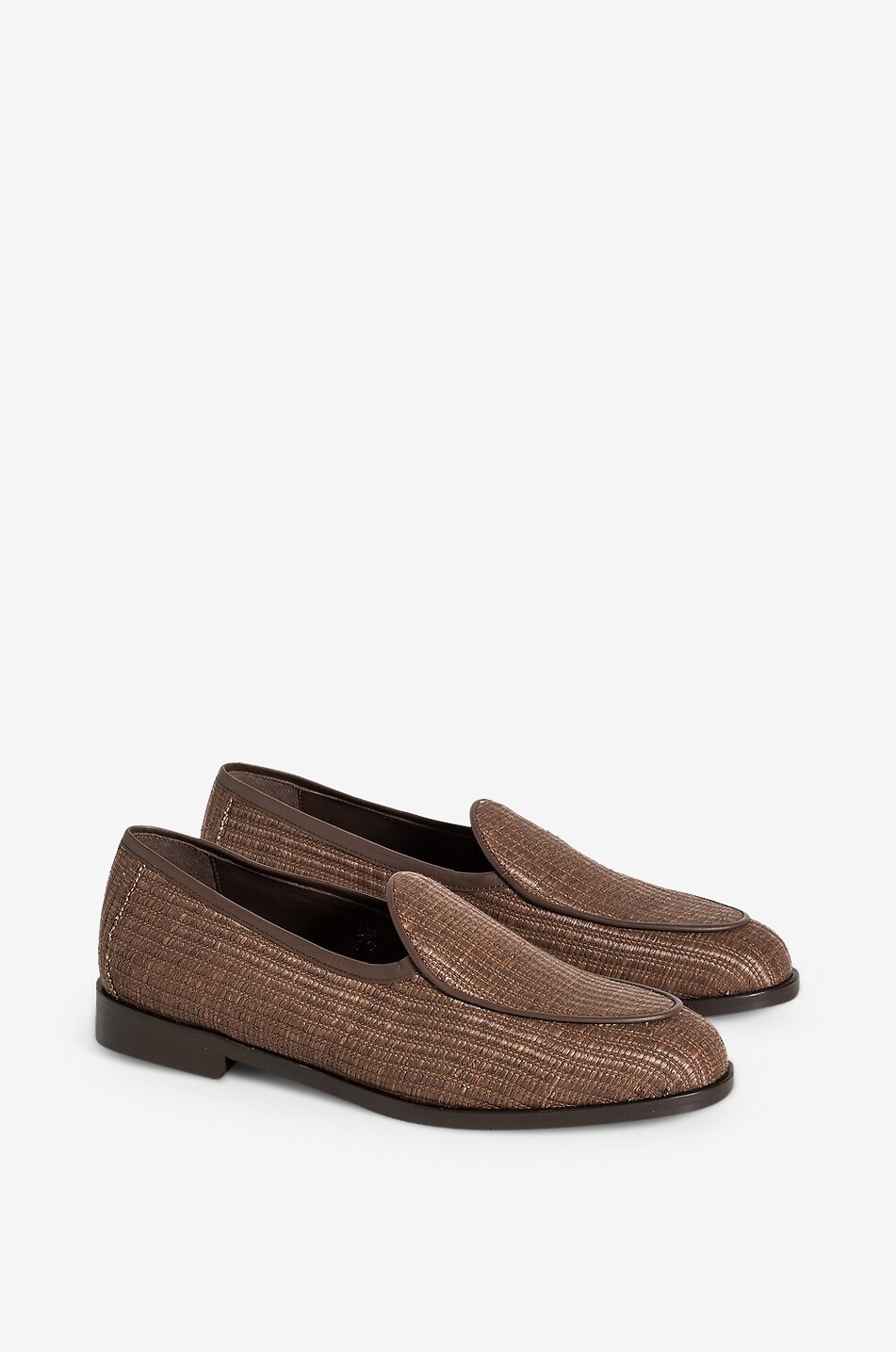 Jacques New woven textile loafers