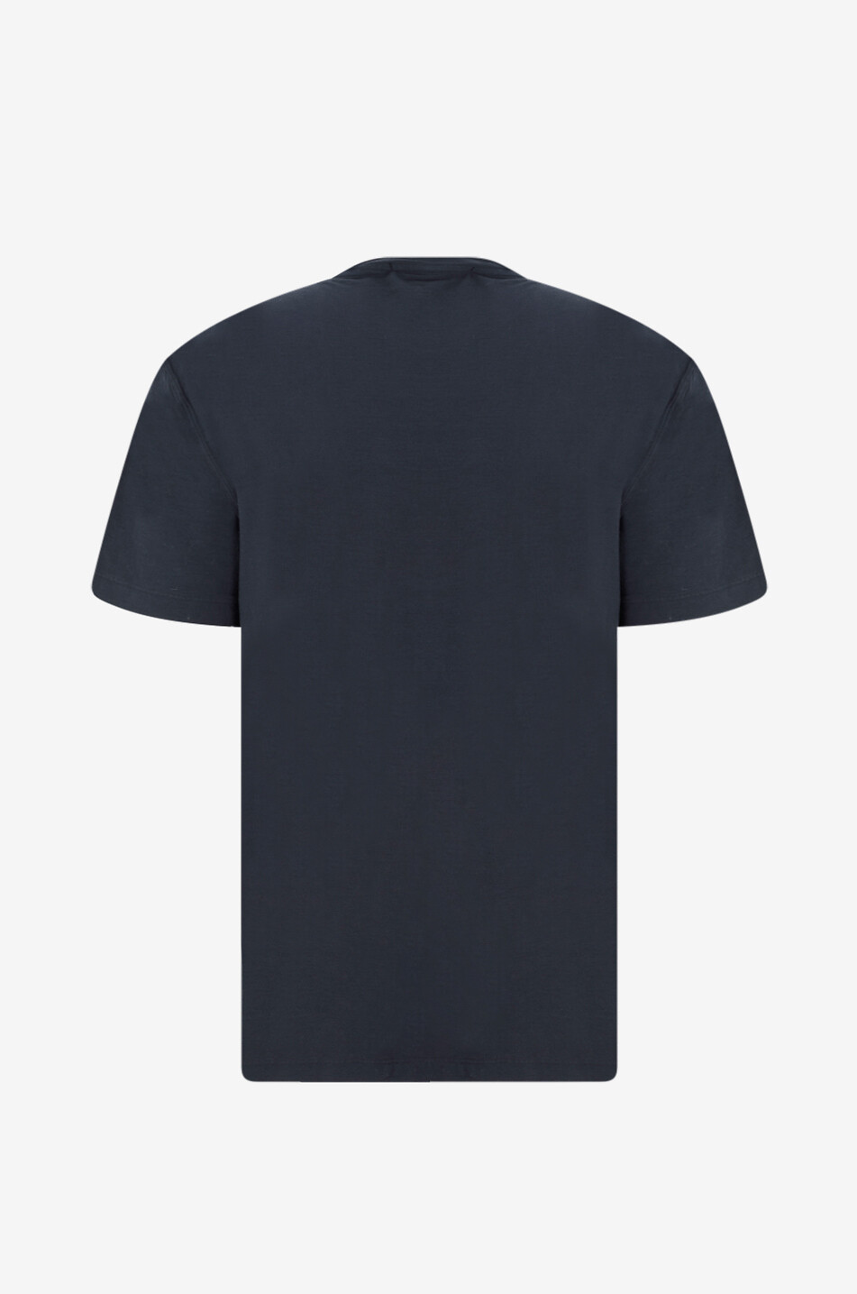 STONE ISLAND T-shirt à col rond en coton Ghost Homme BLEU FONCE 2