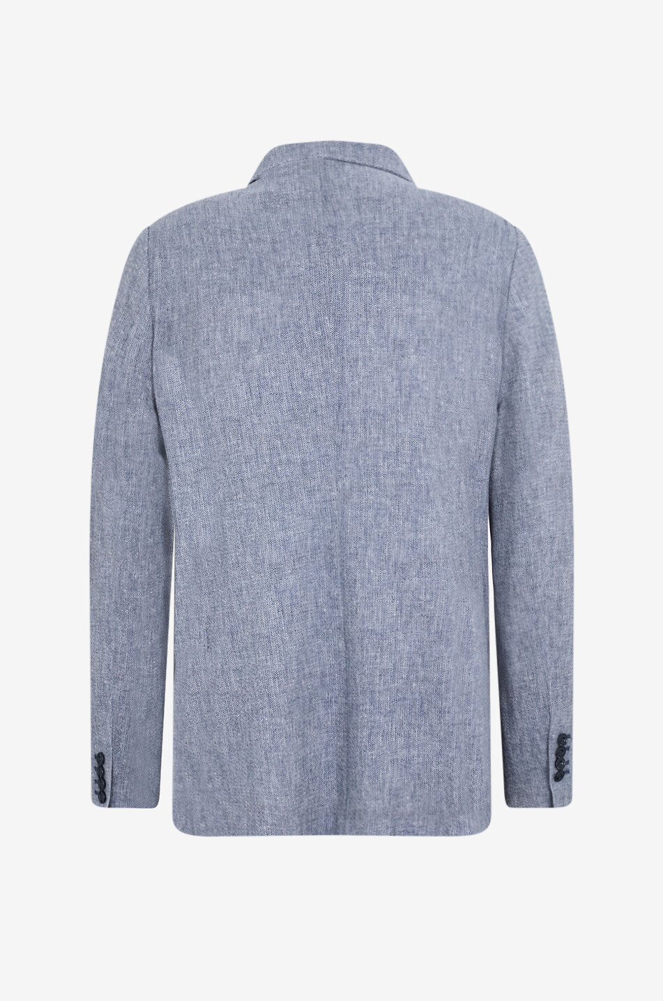 CIRCOLO 1901 Einreihiger Fischgrät-Jersey-Blazer Herren BLAU 2