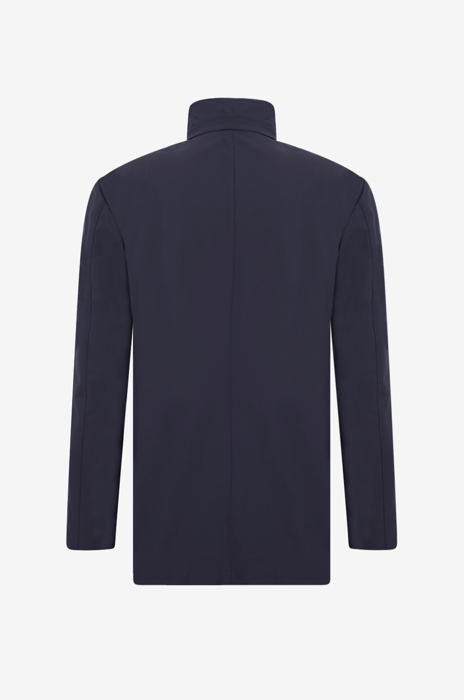 FAY Cropped lightweight jacket with stand collar Men DARK BLUE 2