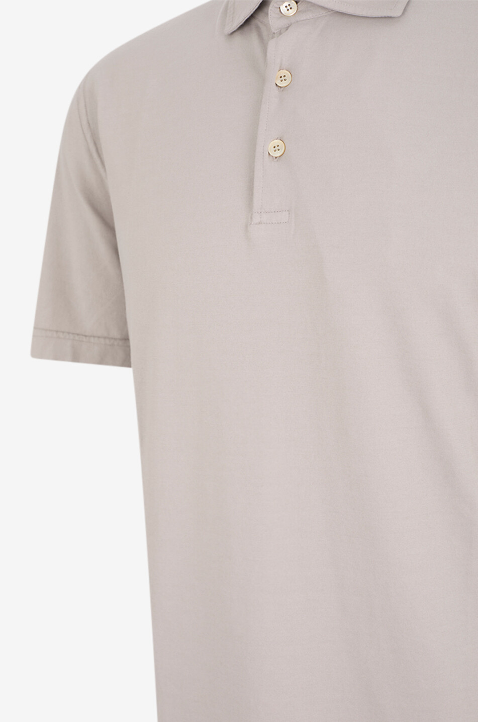 FEDELI Polo à manches courtes en jersey Zero Homme MARRON 3
