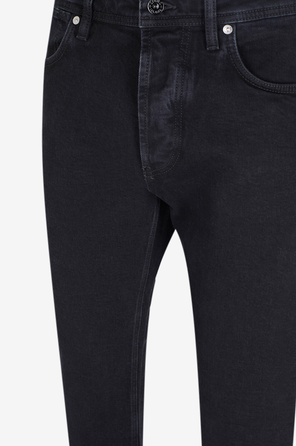 STONE ISLAND Slim-Fit-Jeans J100007 Black Denim Rinsed Herren SCHWARZ 3