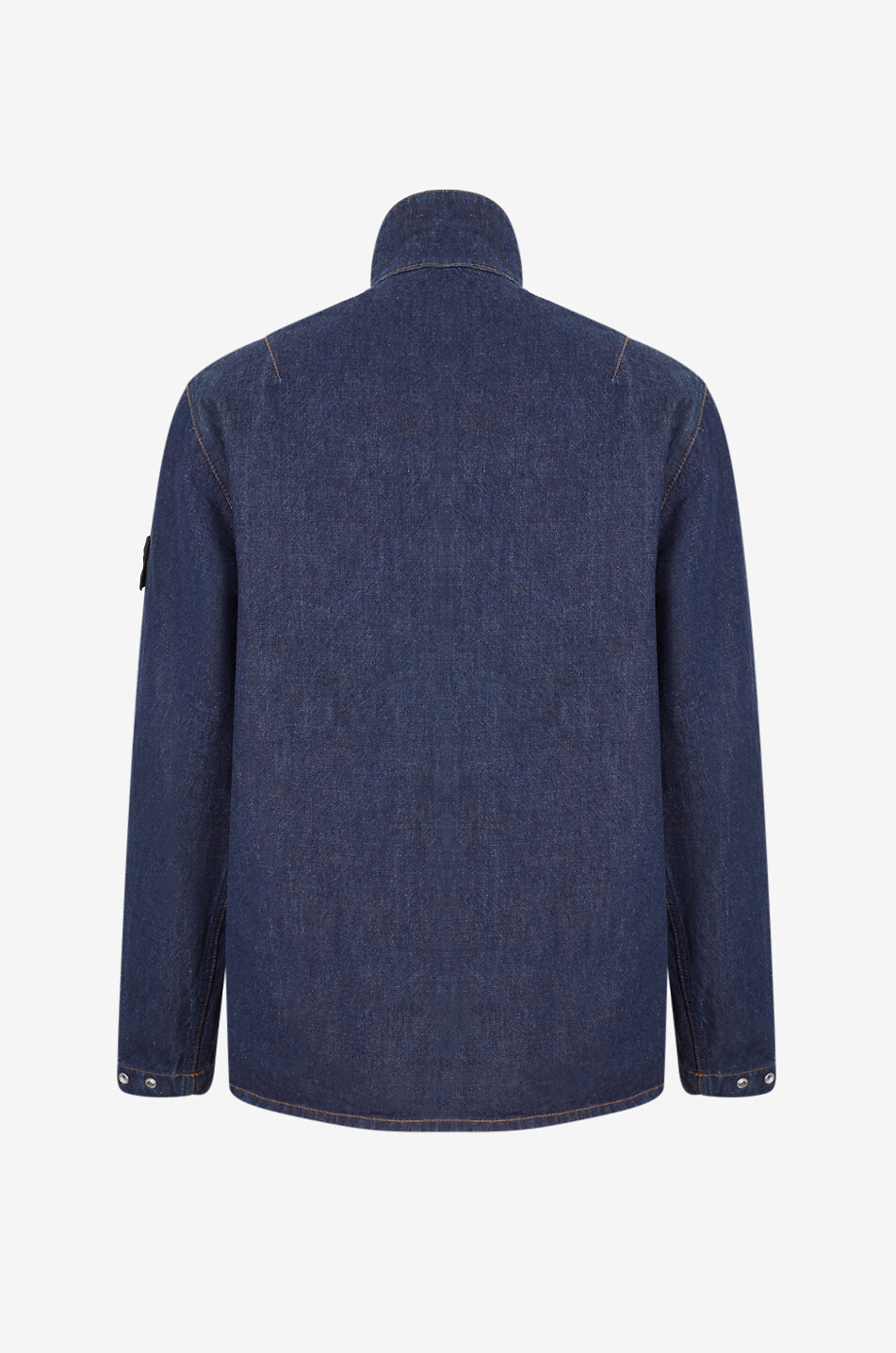 STONE ISLAND Weite Hemdjacke 1200002 Indigo Denim-Rinced Herren BLAU 2